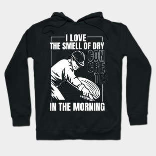 Concrete finisher worker Hoodie